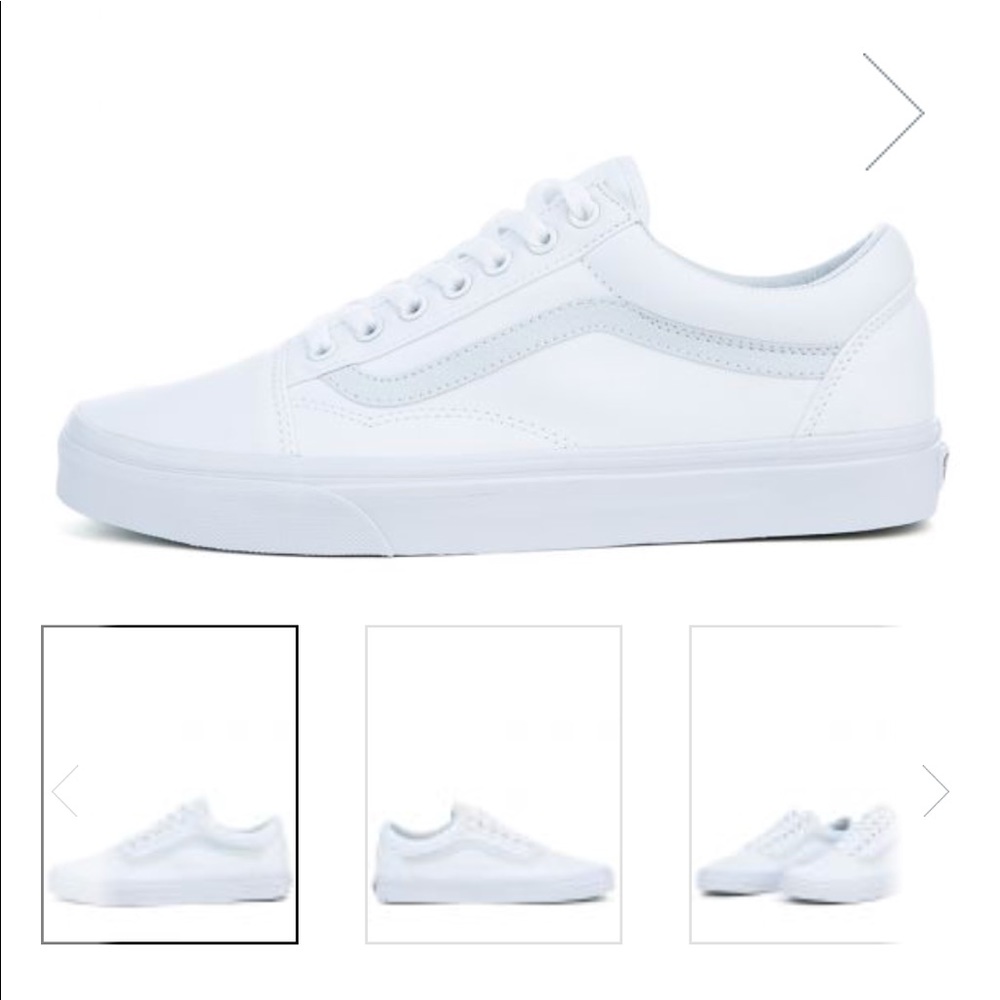 Vans white sneaker